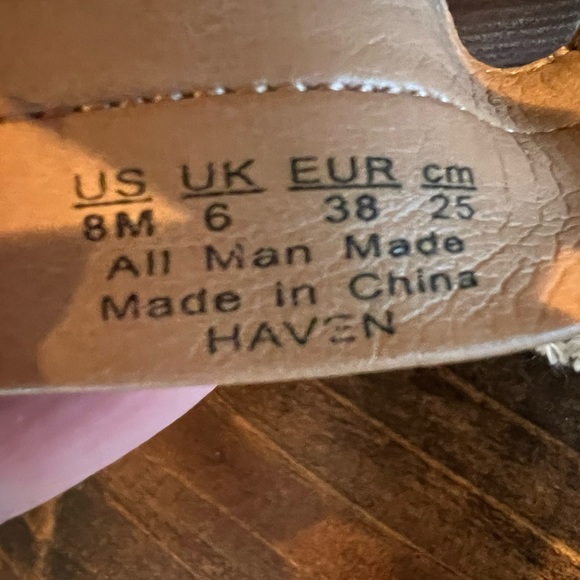 Franco Sarto Haven women’s heeled sandals with zipper, size 8, black, EUC - Picture 5 of 6